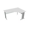 Stůl ergo lomený levý 160×120/60 cm - Hobis Cross CEV 60 L