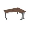 Stůl ergo lomený levý 160×120/60 cm - Hobis Cross CEV 60 L