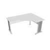 Stůl ergo lomený levý 160×120/60 cm - Hobis Cross CEV 60 L