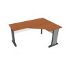 Stůl ergo lomený levý 160×120/60 cm - Hobis Cross CEV 60 L
