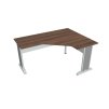 Stůl ergo lomený levý 160×120/60 cm - Hobis Cross CEV 60 L