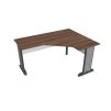 Stůl ergo lomený levý 160×120/60 cm - Hobis Cross CEV 60 L