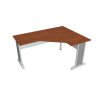 Stůl ergo lomený levý 160×120/60 cm - Hobis Cross CEV 60 L