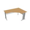 Stůl ergo lomený levý 160×120/60 cm - Hobis Cross CEV 60 L
