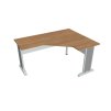 Stůl ergo lomený levý 160×120/60 cm - Hobis Cross CEV 60 L