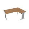 Stůl ergo lomený levý 160×120/60 cm - Hobis Cross CEV 60 L