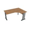 Stůl ergo lomený levý 160×120/60 cm - Hobis Cross CEV 60 L