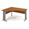 Stůl ergo lomený pravý 160×120/60 cm - Hobis Cross CEV 60 P