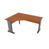 Stůl ergo lomený pravý 160×120/60 cm - Hobis Cross CEV 60 P