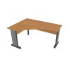 Stůl ergo lomený pravý 160×120/60 cm - Hobis Cross CEV 60 P