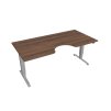 Elektr. nastavitelný stůl 180x90 - HOBIS ERGO MOTION MSE 3 1800 (Barva kovové podnože stříbrná, Dekor stolové desky višeň)