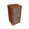 Skříň policová se skleněnými dveřmi levá 76,8 cm - Hobis Strong S 2 40 02 L