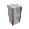 Skříň policová se skleněnými dveřmi levá 76,8 cm - Hobis Strong S 2 40 02 L