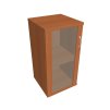 Skříň policová se skleněnými dveřmi levá 76,8 cm - Hobis Strong S 2 40 02 L