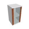 Skříň policová se skleněnými dveřmi levá 76,8 cm - Hobis Strong S 2 40 02 L
