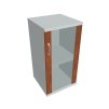 Skříň policová se skleněnými dveřmi pravá 76,8 cm - Hobis Strong S 2 40 02 P