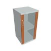 Skříň policová se skleněnými dveřmi pravá 76,8 cm - Hobis Strong S 2 40 02 P