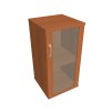 Skříň policová se skleněnými dveřmi pravá 76,8 cm - Hobis Strong S 2 40 02 P