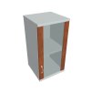 Skříň policová se skleněnými dveřmi pravá 76,8 cm - Hobis Strong S 2 40 02 P H