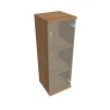 Skříň policová se skleněnými dveřmi pravá 115,2 cm - Hobis Strong S 3 40 03 P