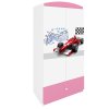 Šatní skříň BABYDREEMS formule růžová