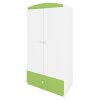 Šatní skříň BABYDREEMS zelená