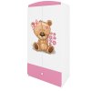 Šatní skříň BABYDREEMS medvídek modrá