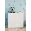 Komoda BABYDREEMS bílá