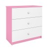 Komoda BABYDREEMS růžová