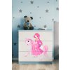 Komoda BABYDREEMS princezna modrá