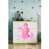 Komoda BABYDREEMS princezna zelená