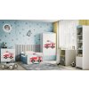 Komoda BABYDREEMS hasiči modrá