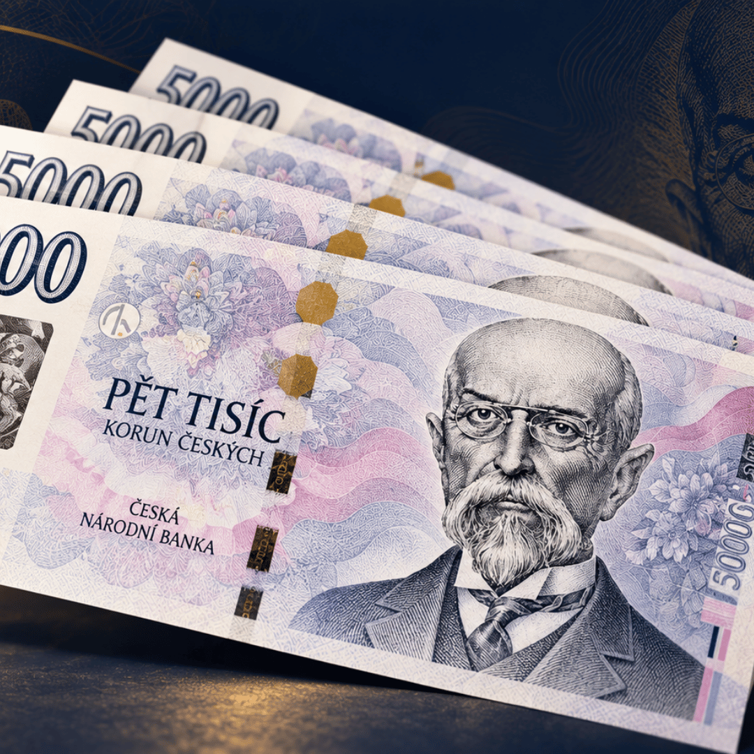 ČNB vydá výroční pětitisícovku s holografickým přítiskem. Co o ní musíte vědět