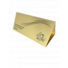 Zlatý přebal na bankovku 1000 Kč s přítiskem