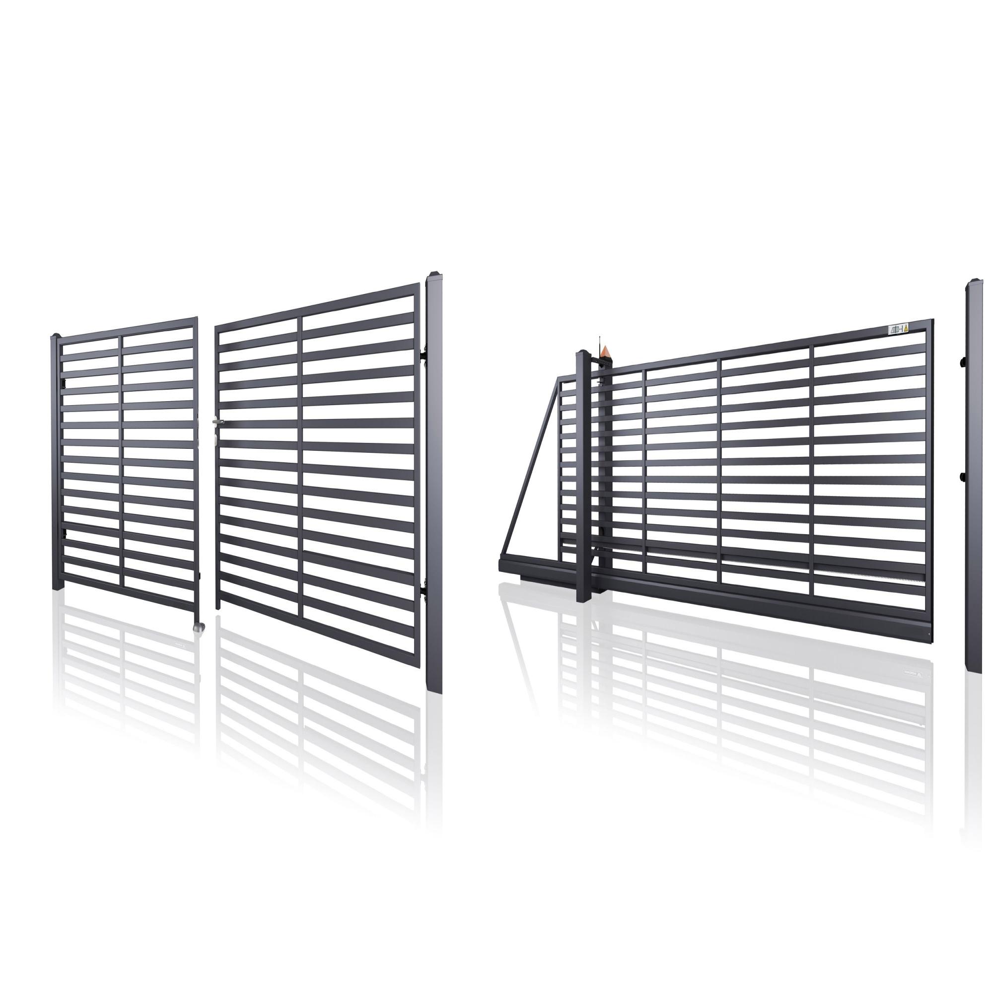 Která brána je lepší: dvoukřídlá nebo posuvná?