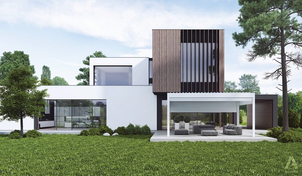 Bioklimatická pergola Milano – realizace NOKOV