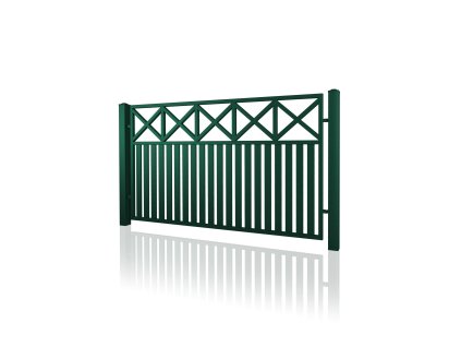 plotovy dilec plotove pole 10 103 RAL 6005 zelena