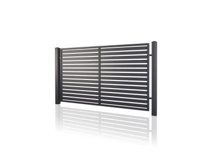 plotovy dilec plotove pole 10 104 RAL 9005 cerna