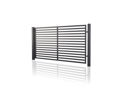 plotovy dilec plotove pole 10 105 RAL 9005 cerna