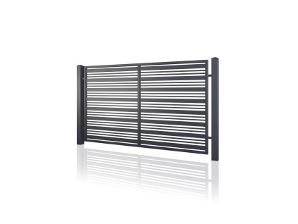 plotovy dilec plotove pole 10 107 RAL 9005str cerna