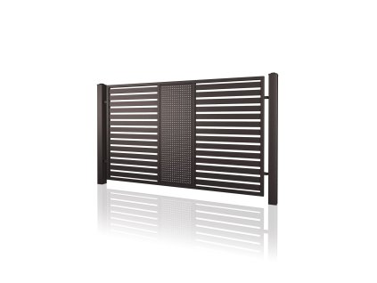 plotovy dilec plotove pole 10 108 RAL 8019 hneda