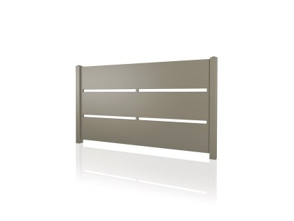 plotovy dilec plotove pole 10 110 RAL 7030 seda