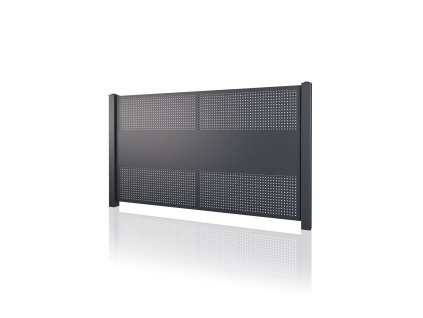 plotovy dilec plotove pole 10 112 RAL 9005str cerna