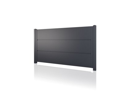 plotovy dilec plotove pole 10 200 500 RAL 9005str cerna