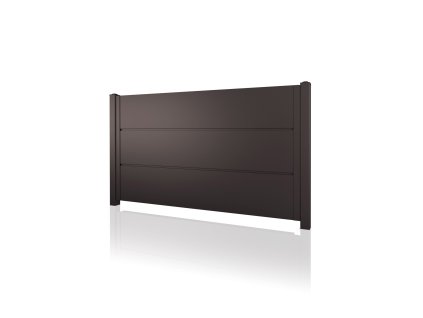 plotovy dilec plotove pole 10 200 500 RAL 8019 hneda