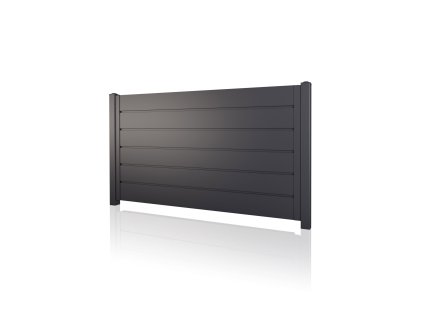 plotovy dilec plotove pole 10 200 250 RAL 9005 cerna