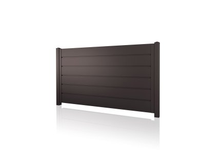 plotovy dilec plotove pole 10 200 250 RAL 8019 hneda