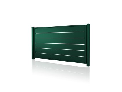 plotovy dilec plotove pole 10 228 mezera RAL 6005 zelena