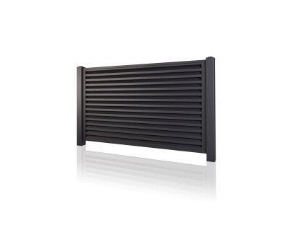 plotovy dilec plotove pole 10 229 RAL 9005 cerna