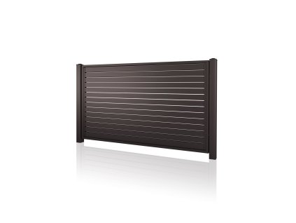 plotovy dilec plotove pole 10 230 RAL 8019 hneda